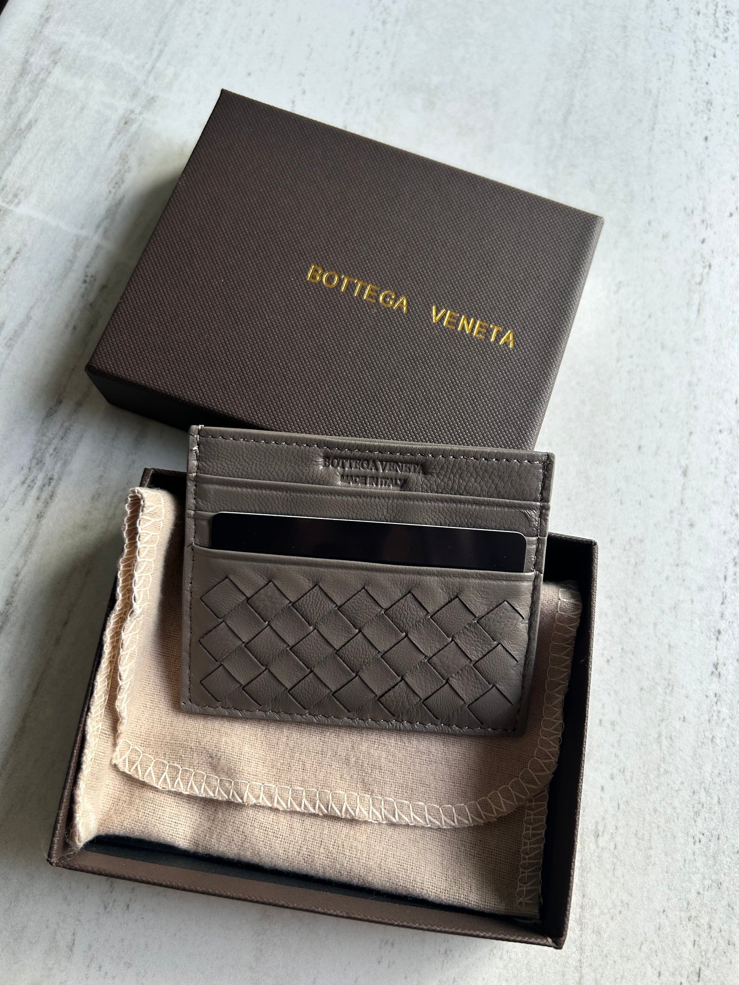 Tarjetero Bottega