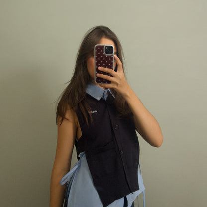 Miu Miu Set Chaleco y Camisa