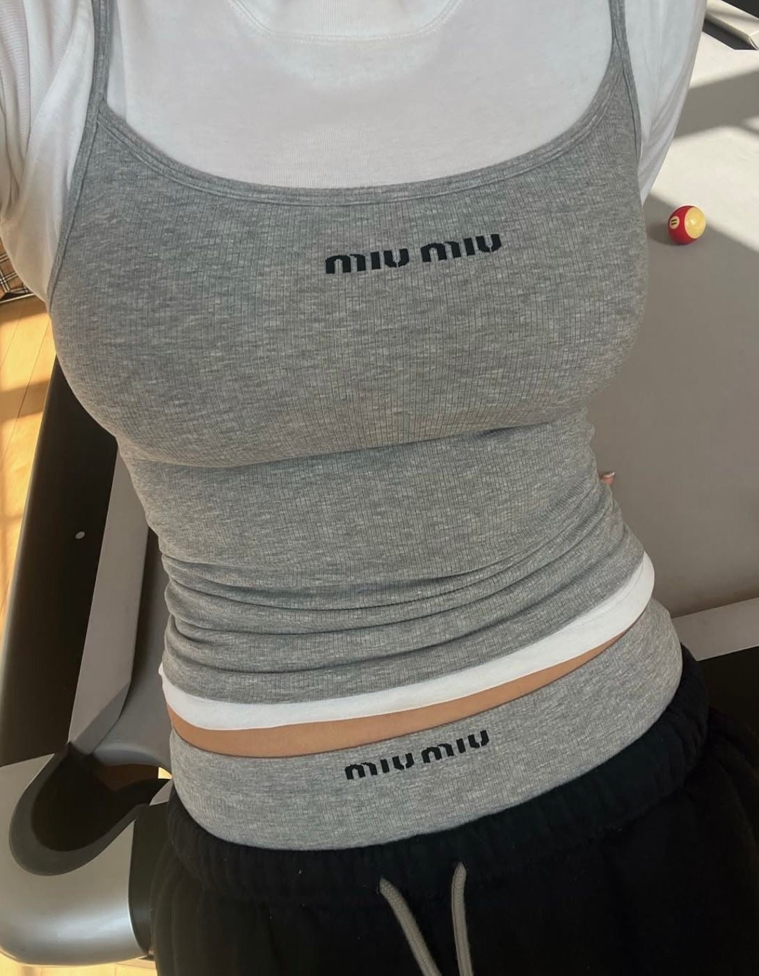 Miu Miu Tank Top