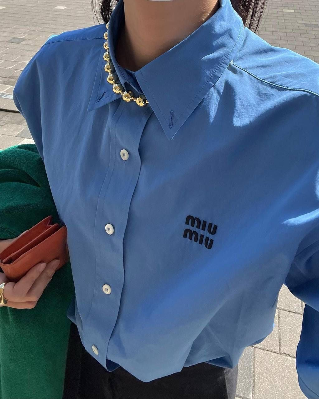 Miu Miu Camisa Oversize